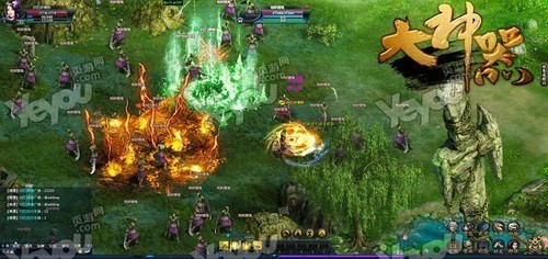 上古题材 酷炫动作页游《大神器》独家首曝_网页游戏新闻_yeyou.com页游网