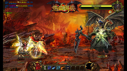西方魔幻回合页游《热血佣兵》截图 三大种族热血混战 - 聚侠网